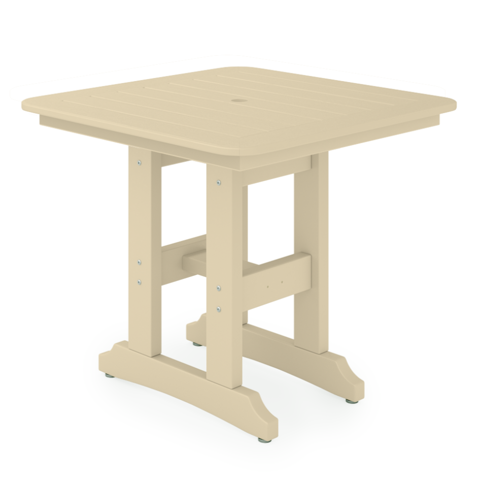 St Simons 33" Square Dining Table