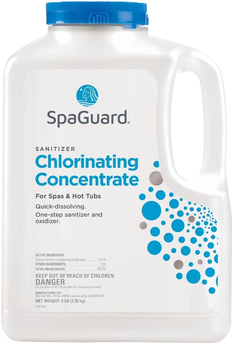 SpaGuard Chlorinating Concentrate - 5lb Chlorine