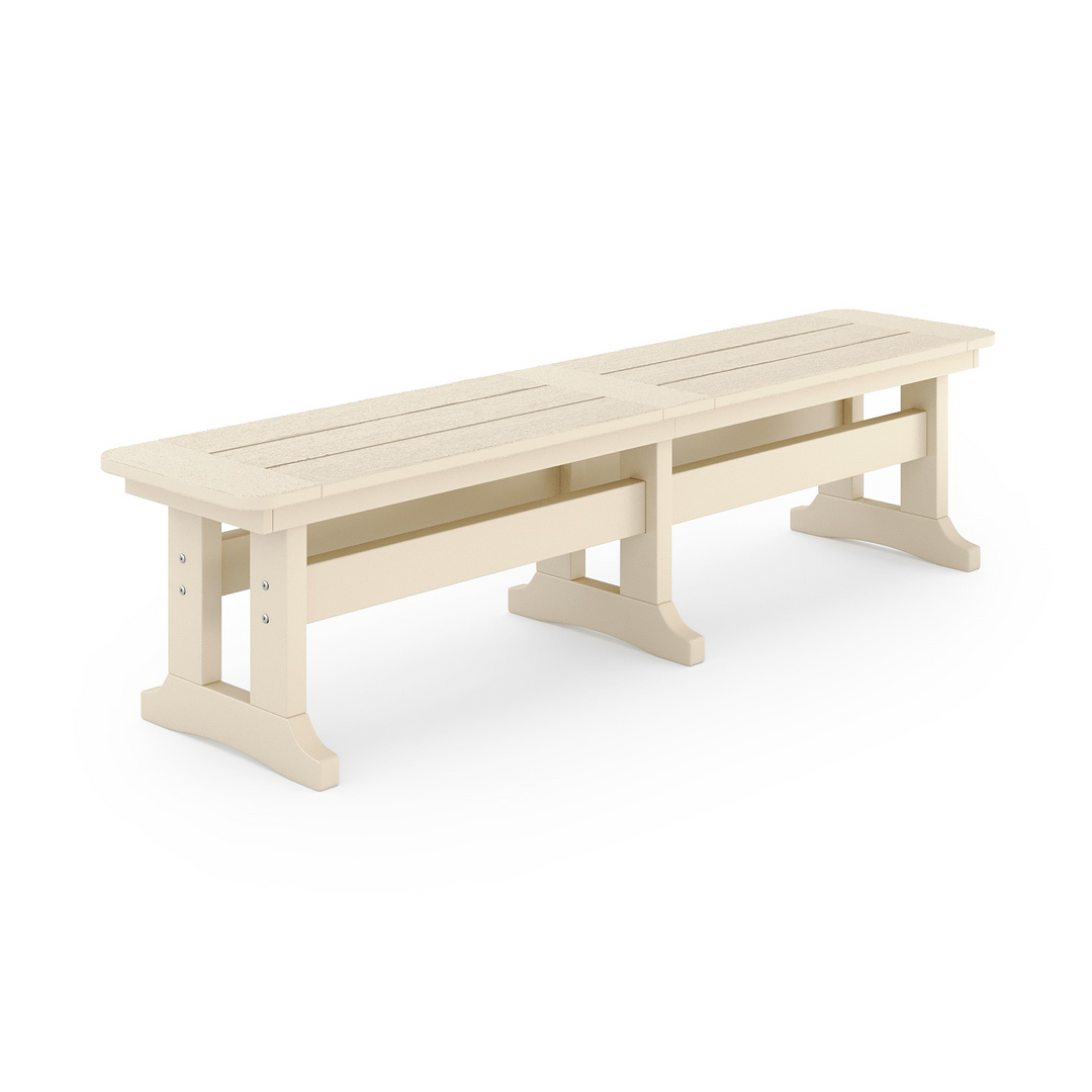 Savannah 72" Backless Table Bench