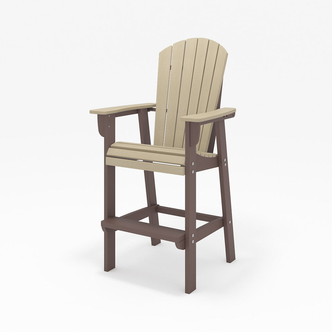 St Simons Fan Back Bar Chair