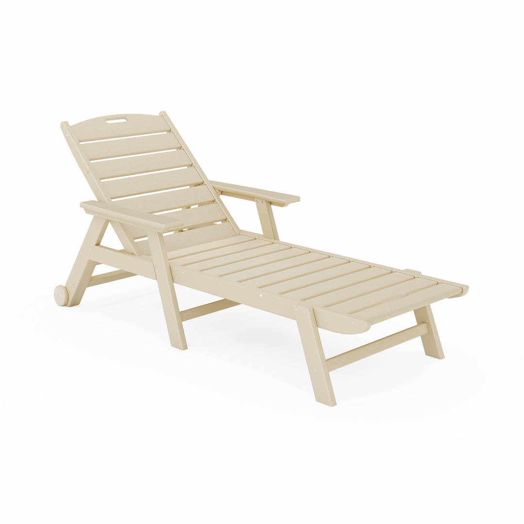 St Simons Flat Chaise Lounge