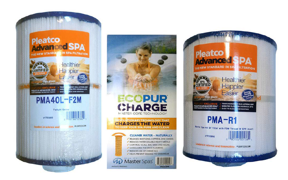 Twilight/Legend & Therapool Eco Pur Charge Filter Set (3 Piece)