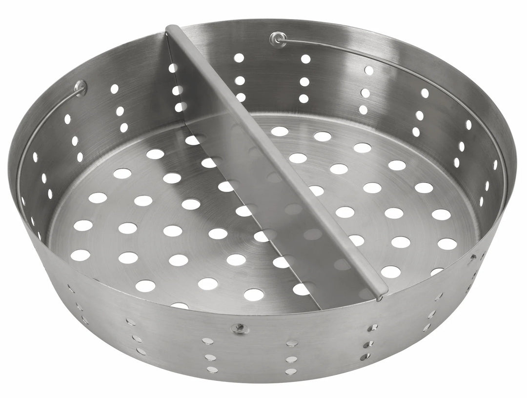 Stainless Steel Fire Bowl for XL Egg with Divider