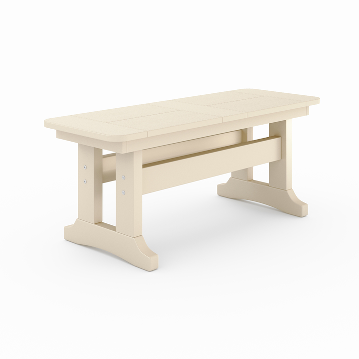 42" St Simons Backless Dining Bench