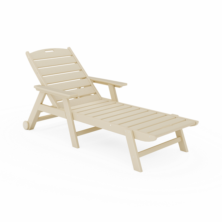 St Simons Flat Chaise Lounge