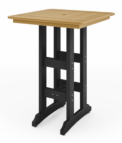 St Simons 33" Square Bar Table