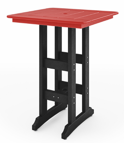 St Simons 33" Square Bar Table
