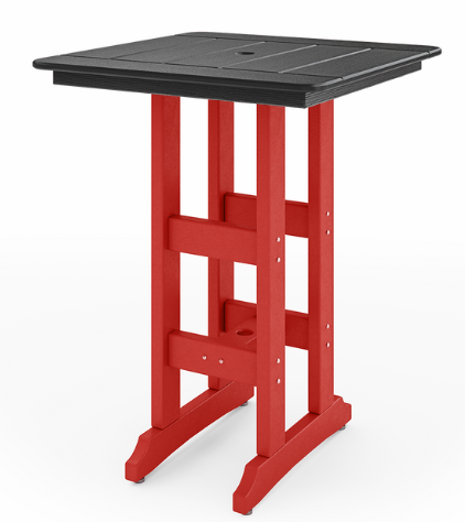 St Simons 33" Square Bar Table