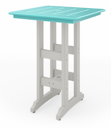 St Simons 33" Square Bar Table