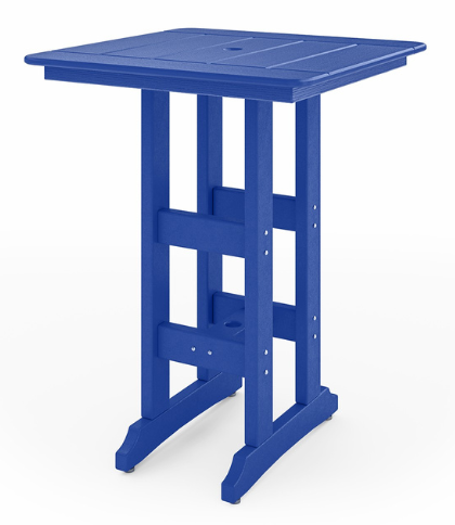 St Simons 33" Square Bar Table