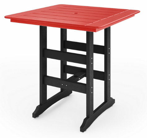 St Simons 44" Square Bar Table