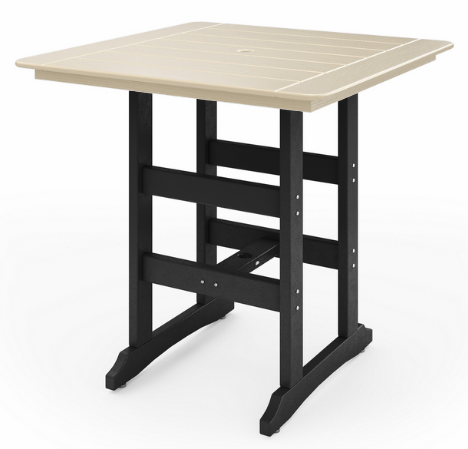 St Simons 44" Square Bar Table