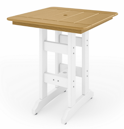 St Simons 33" Square Counter Table