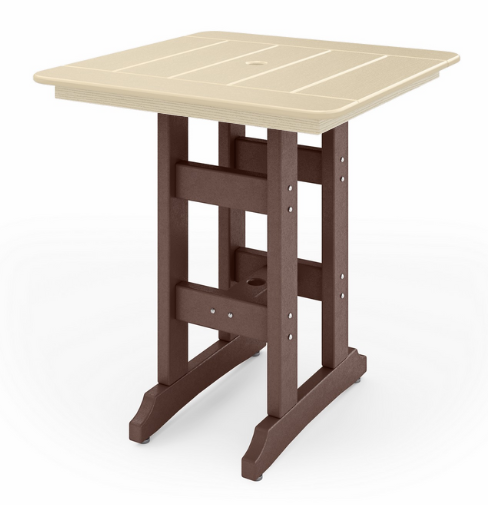 St Simons 33" Square Counter Table