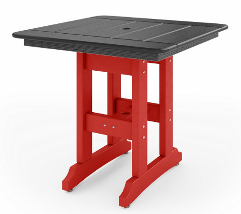 St Simons 33" Square Dining Table