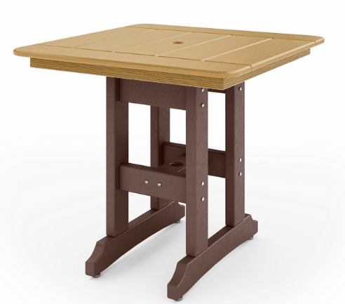 St Simons 33" Square Dining Table