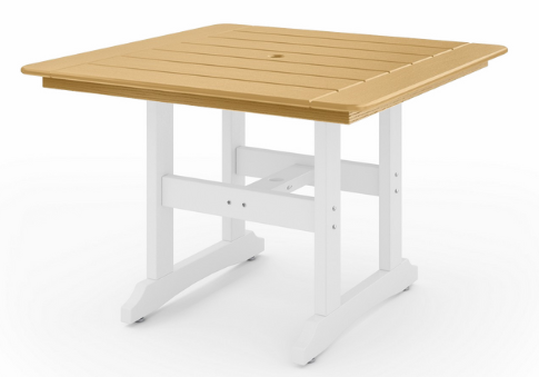 St Simons 44" Square Dining Table