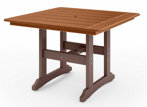St Simons 44" Square Dining Table