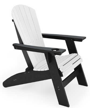 St Simons Curved Back Adirondack Chair w/o Cup Holder