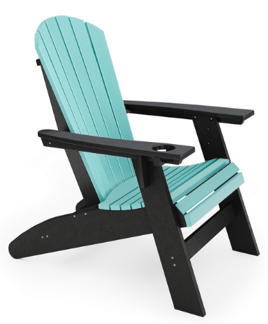 St Simons Curved Back Adirondack Chair w/o Cup Holder