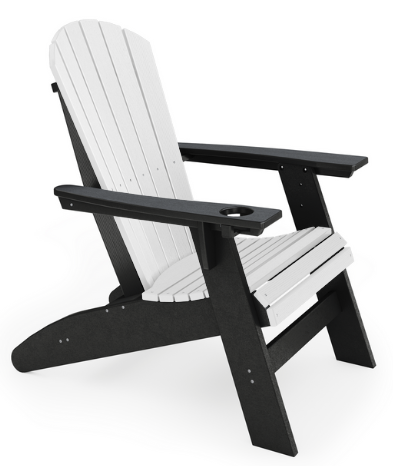 St Simons Curved Back Adirondack Chair w/o Cup Holder