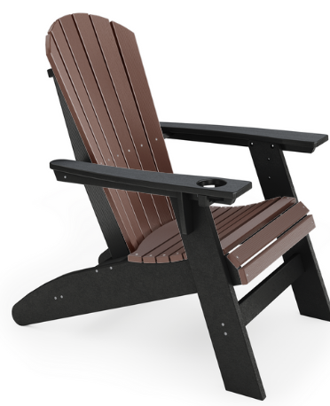 St Simons Curved Back Adirondack Chair w/o Cup Holder