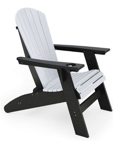 St Simons Curved Back Adirondack Chair w/o Cup Holder