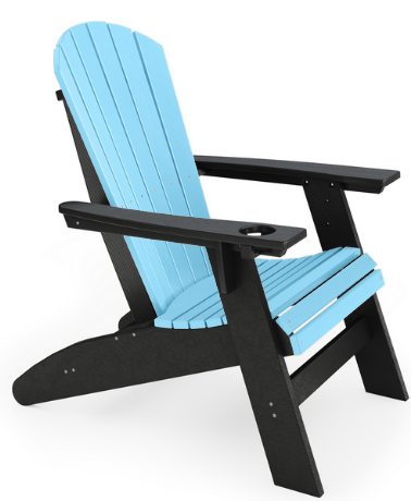 St Simons Curved Back Adirondack Chair w/o Cup Holder