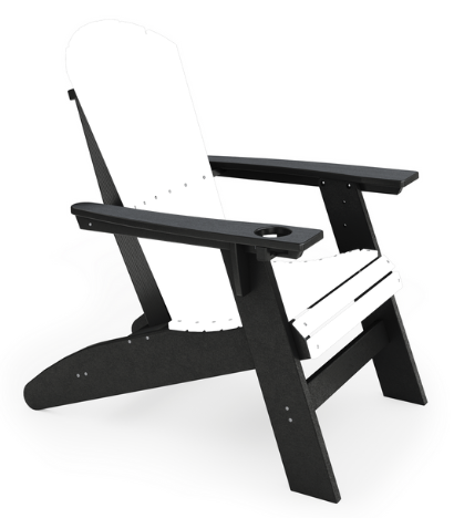 St Simons Curved Back Adirondack Chair w/o Cup Holder