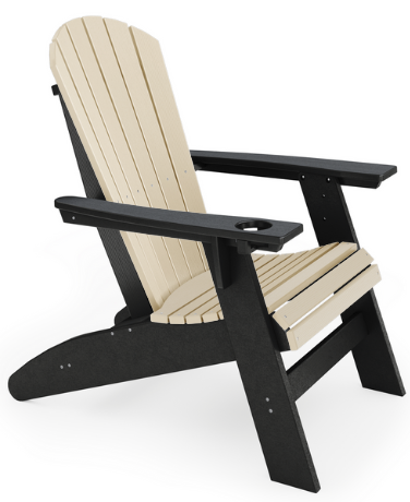 St Simons Curved Back Adirondack Chair w/o Cup Holder
