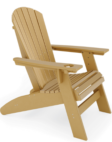 St Simons Curved Back Adirondack Chair w/o Cup Holder