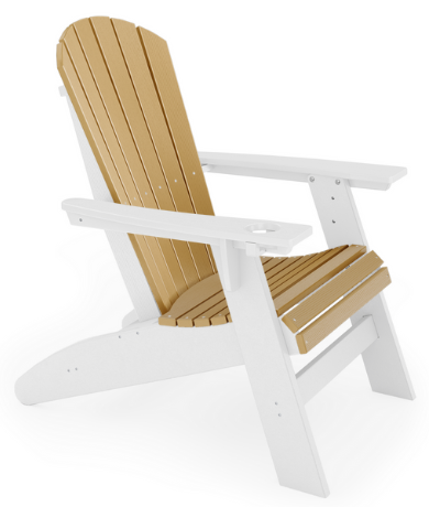 St Simons Curved Back Adirondack Chair w/o Cup Holder