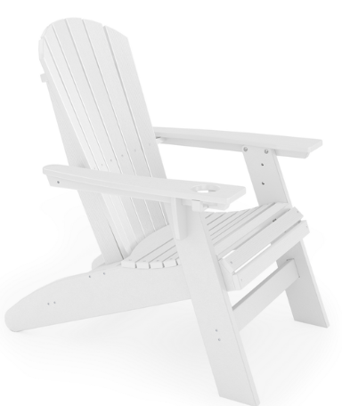St Simons Curved Back Adirondack Chair w/o Cup Holder