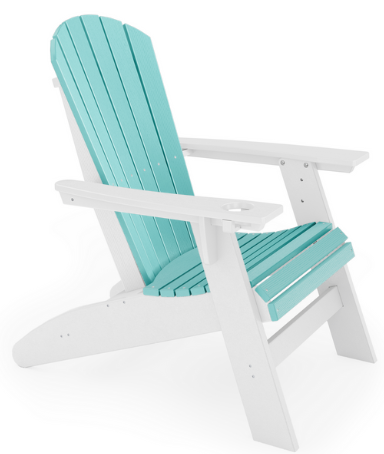 St Simons Curved Back Adirondack Chair w/o Cup Holder