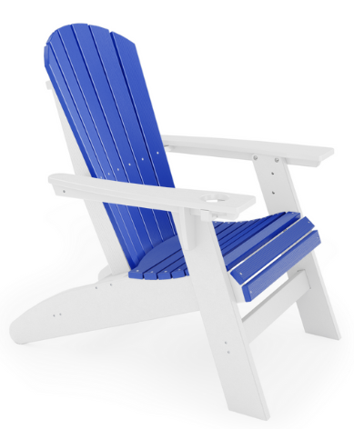 St Simons Curved Back Adirondack Chair w/o Cup Holder