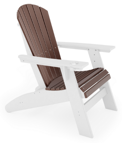 St Simons Curved Back Adirondack Chair w/o Cup Holder
