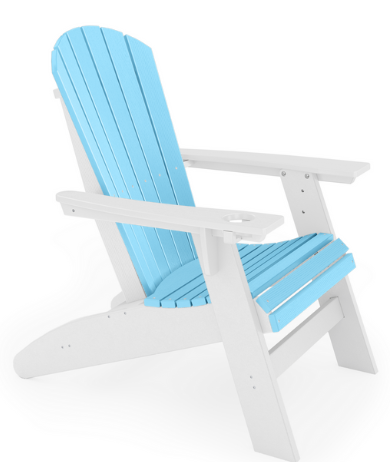 St Simons Curved Back Adirondack Chair w/o Cup Holder