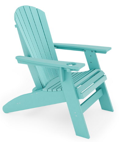 St Simons Curved Back Adirondack Chair w/o Cup Holder