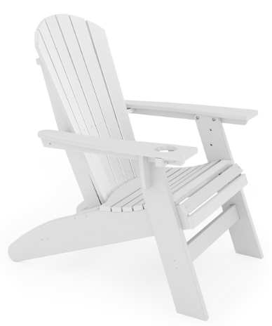 St Simons Curved Back Adirondack Chair w/o Cup Holder