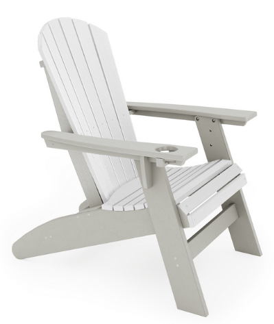 St Simons Curved Back Adirondack Chair w/o Cup Holder