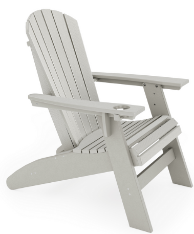 St Simons Curved Back Adirondack Chair w/o Cup Holder