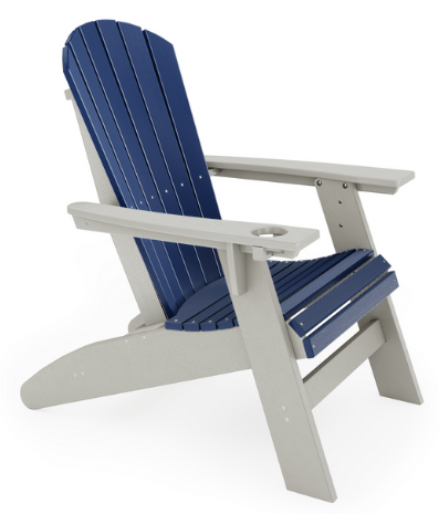 St Simons Curved Back Adirondack Chair w/o Cup Holder
