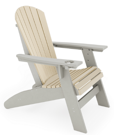 St Simons Curved Back Adirondack Chair w/o Cup Holder