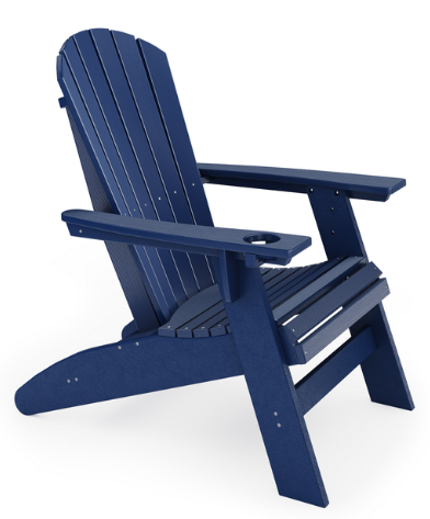 St Simons Curved Back Adirondack Chair w/o Cup Holder