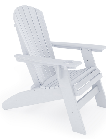 St Simons Curved Back Adirondack Chair w/o Cup Holder