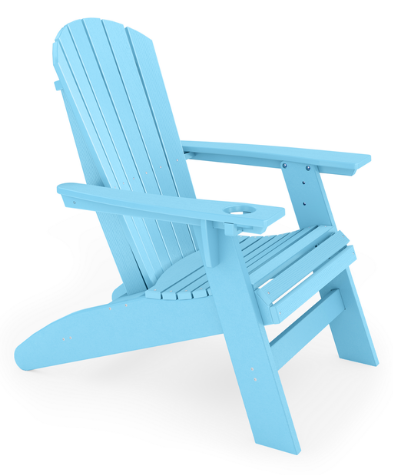 St Simons Curved Back Adirondack Chair w/o Cup Holder