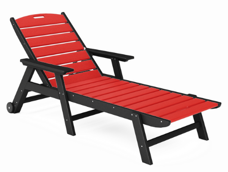 St Simons Flat Chaise Lounge