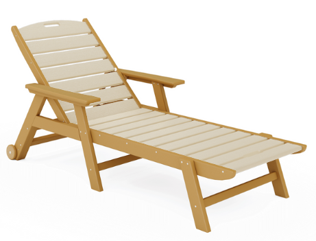 St Simons Flat Chaise Lounge