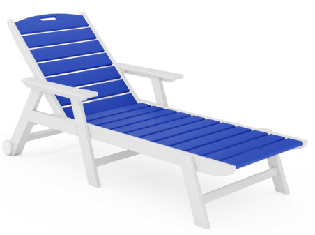 St Simons Flat Chaise Lounge