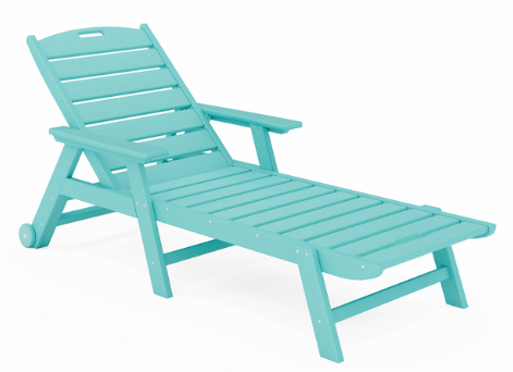 St Simons Flat Chaise Lounge